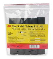 30N551 Heat Shrink, 20 to 18 AWG, Black, PK 10