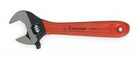 4NV58 Adjustable Wrench, 6 in., Black, Cushion