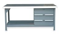 4NWG2 Workbench, 60Wx36Dx34 in. H