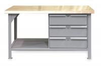 4NWG9 Workbench, 72Wx36Dx34 in. H