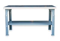 4NWK5 Workbench, 60Wx36Dx30 to 40 in. H
