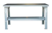 4NWL4 Workbench, 60Wx36Dx30 to 40 in. H