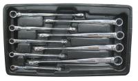 4NZL3 Ratcheting Wrench Set, SAE, 12 pt., 9 PC