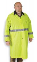 4PCW8 Raincoat, Hi-Vis Lime/Black, XL