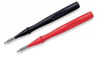 4PD28 Test Probes, 10A, 1000VDC, Black/Red