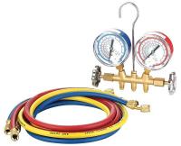 4PDG1 Manifold Gauge Set, 2 Valve, 3 Hoses