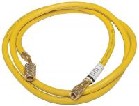 4PDG5 Charging Hose, 72 In, Yellow, 1/4 In SAE