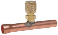 4PDH6 Union Tee/One end swagged, 3/8 In, PK 2