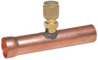 4PDH8 Union Tee/One end swagged, 5/8 In, PK 2
