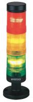 4PDN4 Tower Light, 24VAC, Amber, Blue, Red