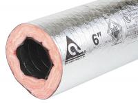 4PDN5 Insulated Flexible Duct, 5000 fpm, 6 In.WC