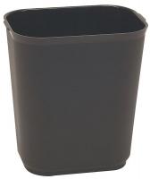 4PGL4 Wastebasket, Black, 14 Qt