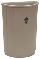 4PGT9 Half Round Container, Beige, 21 G