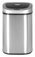 4PGV3 Waste Container, Oval, Hands Free, SS, 13G