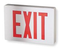 5TP24 Exit Sign with Battery Back Up, 1.3W