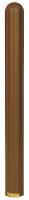 4PHF8 Post Sleeve, Ribbed, H56In, OD7.57In, Brown