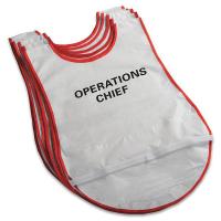 4PHV6 Hospital Incident Command Vests, 28 In. L