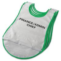 4PHV9 Finance/Administration Vest, White/Green