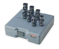 4PJW8 Impact Socket Set, Universal, 3/8 Dr, 7 Pc