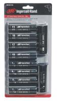 4PJX6 Impact Socket Set, Combo, 1/2 Dr, 6 Pt, 10Pc