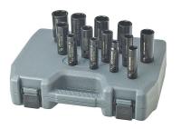 4PJX9 Impact Socket Set, Deep, 1/2 Dr, 13 Pc