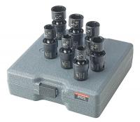 4PJY1 Impact Socket Set, Universal, 1/2 Dr, 7 Pc