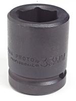 4PKC9 Impact Socket, 1 Dr, 6 Pt, Std, 75mm