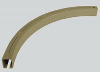 4PLN5 Horizontal Curve, Radius 2Ft, 90Deg