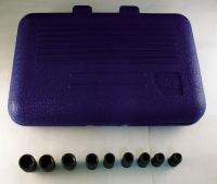4PRD2 Impact Socket Set, 1/4 Dr, SAE, 6 Pt, 10 Pc