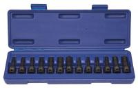 4PRG1 Impact Hex Driver Set, 3/8 Dr, 6 Pt, 13 Pc