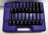 4PRH3 Impact Hex Driver Set, 1/2 Dr, Combo, 18 Pc