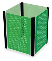 2WY74 Square Panel Kit, Green, Fits 2WY70, 4PU73