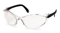 4RC01 Safety Glasses, Espresso, Scratch-Resistnt