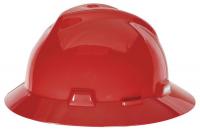 4RB25 Hard Hat, FullBrim, Red