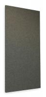 4RC06 Acoustic Panel, Fabric, Gray, 8 sq. ft.