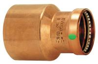 4RCJ6 Reducer, 2 1/2 x 1 In, M Solder x F Press
