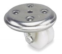 4RF58 Dual Wheel Swivel Caster, 350 lb, 2 In Dia
