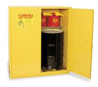 4RF66 Flammable Cabinet, Vertical, 110 Gal., YLW