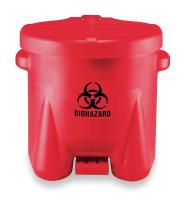 4RF68 Biohazard Step On Waste Container