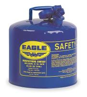 4RF73 Type I Safety Can, 5 gal, Blue, 13-1/2In H