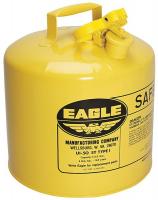 4RF74 Type I Safety Can, 5 gal, Yellow, 13.5In H