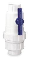 4RG93 Waste Water Check Valve, 2 In, Socket, PVC