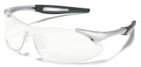 4RGR1 Safety Glasses, Clear, Scrtch-Rsstnt, PR