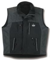 4RGW3 Heated Vest, M, Nylon, Black, 28-1/2 In. L