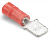 4RHE2 Male Disconnect, Red, 22 to 18 AWG, PK100