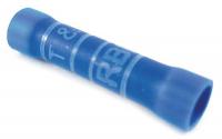 4RHE6 Butt Splice Connector, Blue, 16-14, PK100