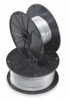 4RHY9 Wire Rope, 3/32 In Rope Diameter, 500Ft