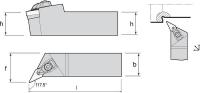 4RLF2 External Turning Holder, TVQNR16-3D