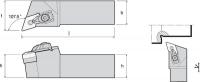 4RLJ1 External Turning Holder, TDQNR16-4D