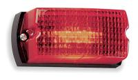 4RM46 Low Profile Warning Light, Strobe, Red